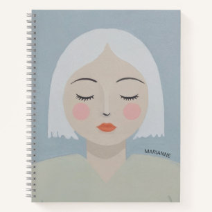Carnet Contemplation - Portrait minimaliste