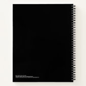 Carnet Contempler paradis spirale ordinateur portable (Dos)