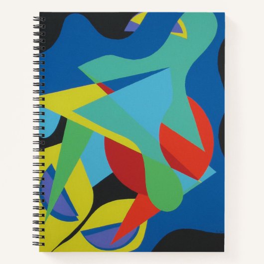 Carnet Contemporary Abstract Froggish Notebook (Devant)