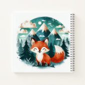 Carnet Contes de Renard au coucher du soleil – Un rêve co (Dos)