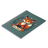 Carnet Contes de Renard Boho Faune Animale (Côté gauche)