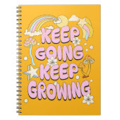 Carnet Continuer à croître (Devant)