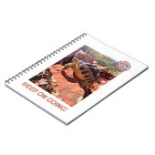 Carnet Continuez à aller Inspirational coddiwompling tort (Côté gauche)