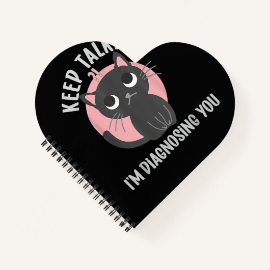 Carnet Continuez à parler Je vous diagnostique - drôle de (Devant)