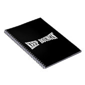 Carnet Continuez à rebondir. (Côté Droit)