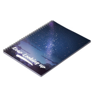 Carnet continuez à regarder vers le haut