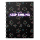 CARNET CONTINUEZ À SOURIR (Devant)