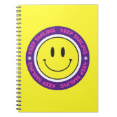 Carnet Continuez à sourire (Devant)