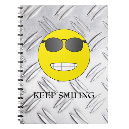 Carnet Continuez à sourire (Devant)