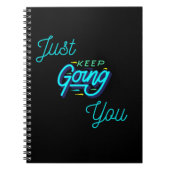 Carnet Continuez/continuez. (Devant)