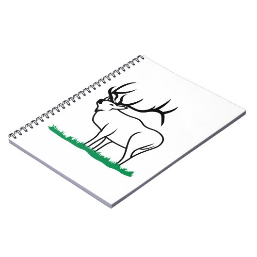 Carnet Contour d'élans (Côté gauche)