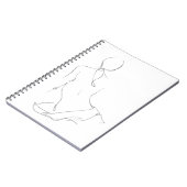 Carnet Contour géographique (Côté gauche)