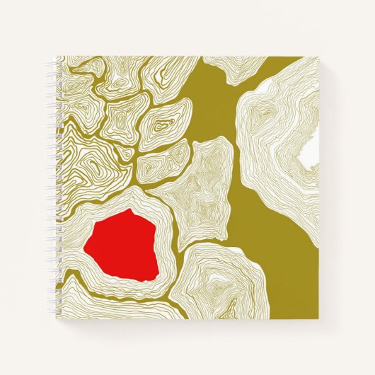 Carnet Contours, Topographique (Devant)