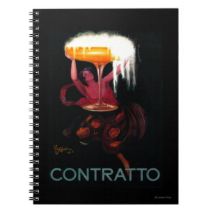 Carnet Contrat Vintage PosterEurope