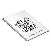 Carnet Contrats de café Fermeture Agent immobilier (Côté Droit)