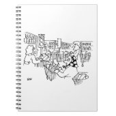 Carnet Contrôle de la circulation feux de circulation dan (Devant)