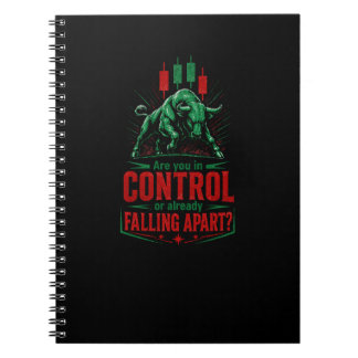 Carnet Contrôle ou Effondrement Mentalité de Trading Taur