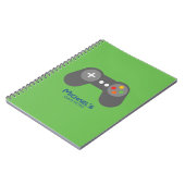 Carnet Contrôleur de jeu vidéo Retro (Côté gauche)
