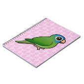 Carnet Conure Bleu-couronné (Côté gauche)