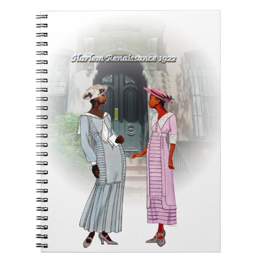 Carnet Conversation de la Renaissance de Harlem – 1922 Aq (Devant)