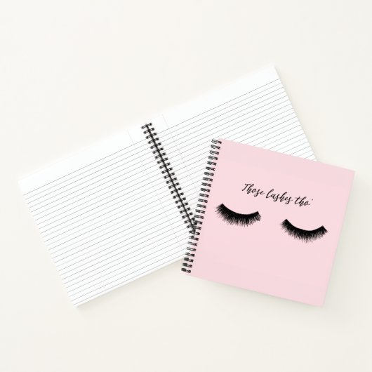 Carnet Conversation Lash - Ces Lashes Tho' (Intérieur)