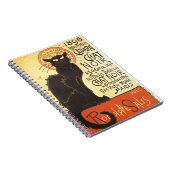 Carnet Conversation Noir - Chat noir (Côté Droit)