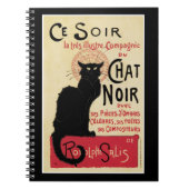 Carnet Conversation Noir~Chat noir (Devant)