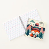 Carnet Convivial Renard - Bois d'hiver Charme (Intérieur)