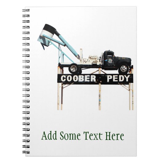 Carnet Coober Pedy, capitale opale du monde (Devant)