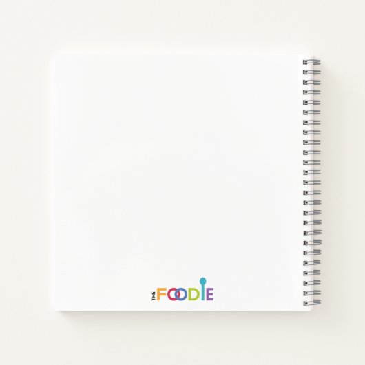 Carnet Cookbook personnalisé (votre photo) (Dos)