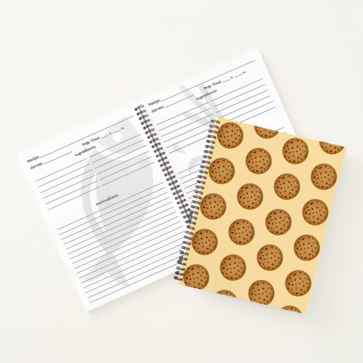 Carnet Cookie aux pépites de chocolat (Intérieur)