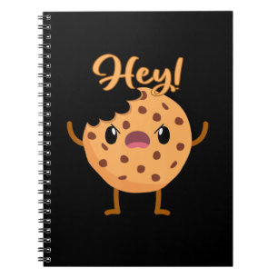 Carnet Cookie aux pépites de chocolat drôle avec une bouc