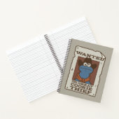 Carnet Cookie Monster | Affiche de recherche (Intérieur)