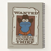 Carnet Cookie Monster | Affiche de recherche (Dos)