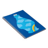 Carnet Cookie Monster Arcs-en-ciel (Côté Droit)