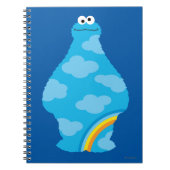 Carnet Cookie Monster Arcs-en-ciel (Devant)