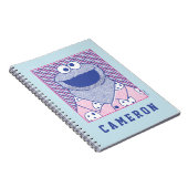 Carnet Cookie Monster | Cookie Bouton Bas (Côté Droit)