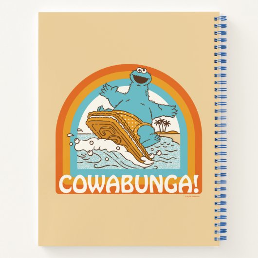 Carnet Cookie Monster Cowabunga! (Dos)