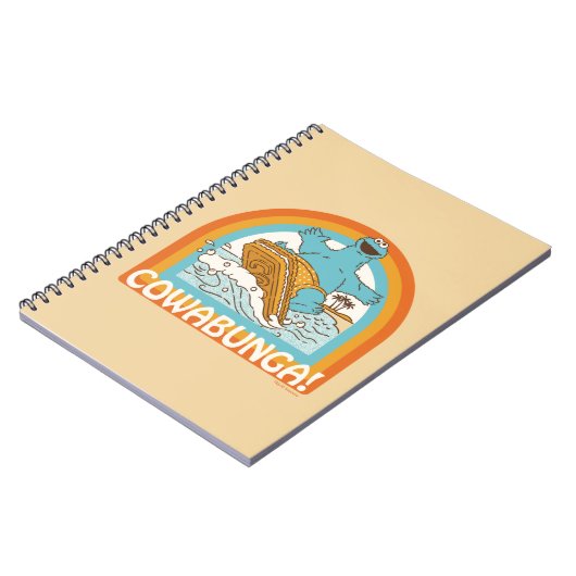 Carnet Cookie Monster Cowabunga! (Côté gauche)