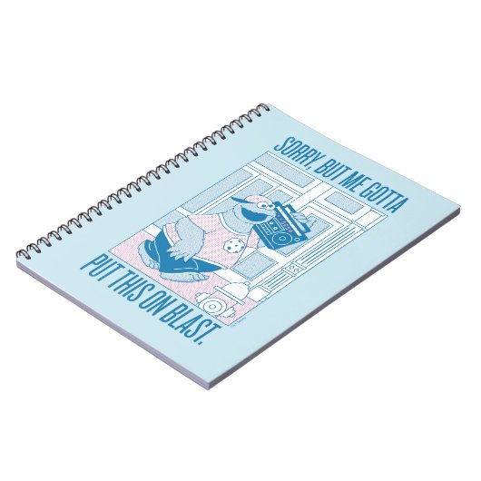 Carnet Cookie Monster | Désolé Mais Moi Faut (Côté gauche)