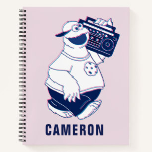 Carnet Cookie Monster   Jamming with the Boom Box