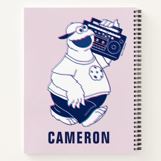 Carnet Cookie Monster | Jamming with the Boom Box (Dos)