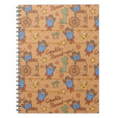 Carnet Cookie Monster | Motif de synthèse de cookies (Devant)