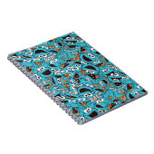 Carnet Cookie Monster | Nom Nom Nom Pattern (Côté Droit)