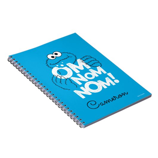 Carnet Cookie Monster | Om Nom Nom ! (Côté Droit)