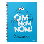 Carnet Cookie Monster | Om Nom Nom ! (Devant)
