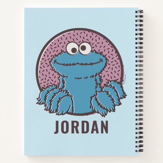 Carnet Cookie Monster | Om Nom Nom Nom (Dos)