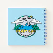 Carnet Cookie Monster | Profitez de la vie une bouchée à (Dos)