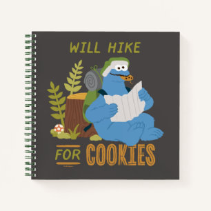 Carnet Cookie Monster Randonnée Pour Les Cookies