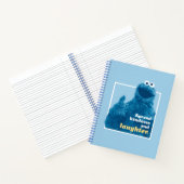 Carnet Cookie Monster | Répandre la gentillesse et le rir (Intérieur)